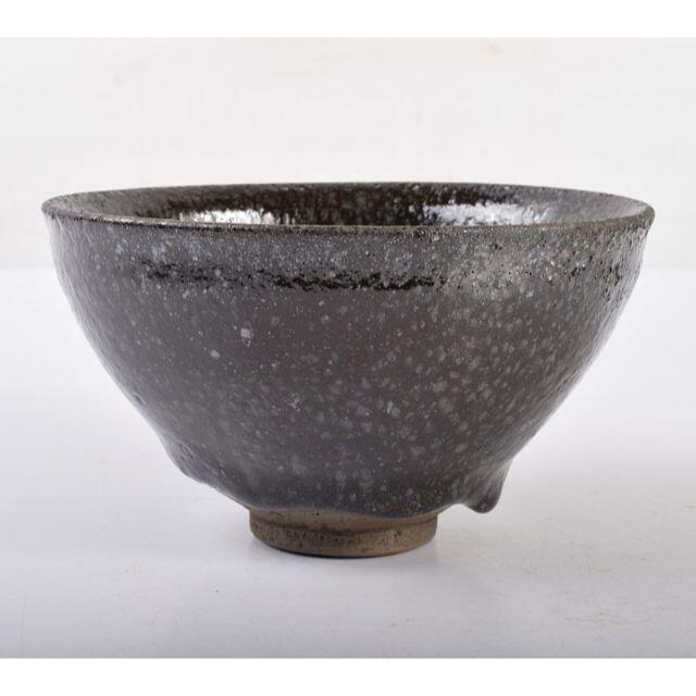 中国 宋代 建窯 黒釉 油滴天目碗 M R4043