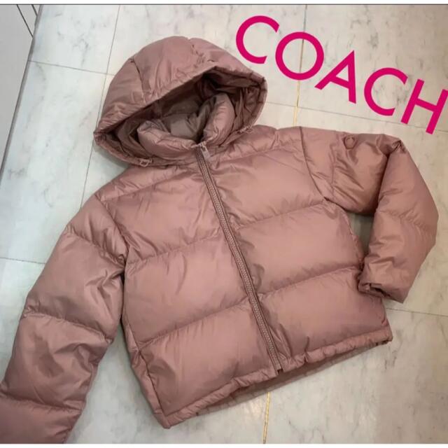 ジャケット/アウター☆未使用品☆COACH コーチ ダウンジャケット アウター Mサイズ 薄ピンク