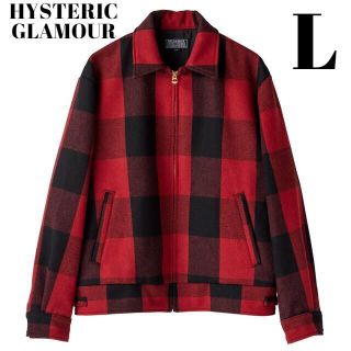 ヒステリックグラマー(HYSTERIC GLAMOUR)のL ヒステリックグラマー 野口強 バッファローチェックブルゾン(ブルゾン)