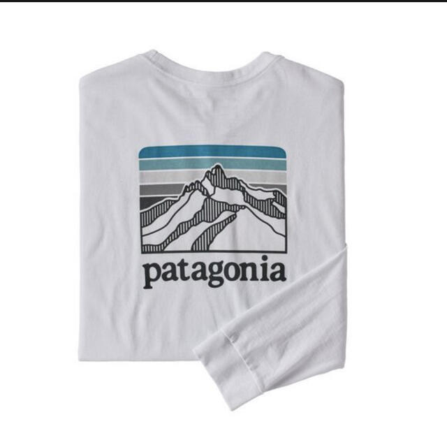 patagonia(パタゴニア)のパタゴニア　ロングスリーブ・ライン・ロゴ・リッジ・レスポンシビリティー　S メンズのトップス(Tシャツ/カットソー(七分/長袖))の商品写真