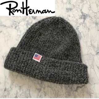 ロンハーマン(Ron Herman)のロンハーマン  ニット帽　グレー　Free(ニット帽/ビーニー)