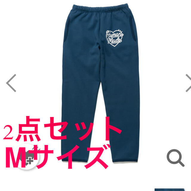 A BATHING APE(アベイシングエイプ)のHUMAN MADE SWEAT FLEECE PANTS 今期 2色セット メンズのパンツ(その他)の商品写真