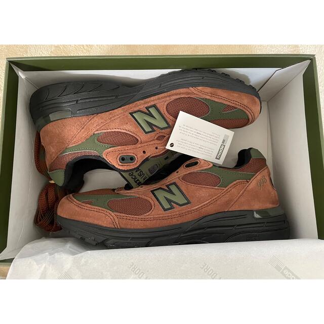 New Balance(ニューバランス)のAime Leon Dore×New Balance 993 Brown メンズの靴/シューズ(スニーカー)の商品写真