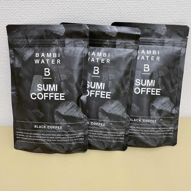 バンビ　チャコールコーヒー　炭コーヒー　3Pセット 食品/飲料/酒の飲料(コーヒー)の商品写真