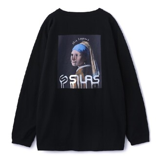サイラス(SILAS)のサイラス SAILAS PRINT L/S TEE GIRL WITHPEARL(Tシャツ/カットソー(七分/長袖))