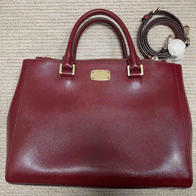 MICHAELKORSマイケルコース ハンドバッグ ショルダーバッグ レッド 赤