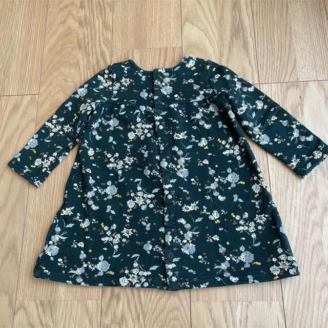 PETIT BATEAU(プチバトー)のプチバトー☆ワンピース 86 キッズ/ベビー/マタニティのベビー服(~85cm)(ワンピース)の商品写真