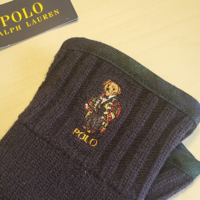 POLO RALPH LAUREN(ポロラルフローレン)の未使用品 ポロラルフローレン 手袋 スマホ対応 メンズのファッション小物(手袋)の商品写真