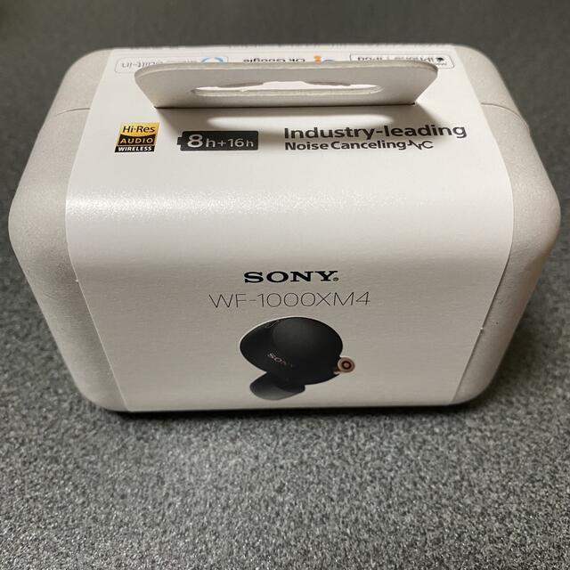 【新品・未開封】SONYフルワイヤレスイヤホンブラックWF-1000XM4BM