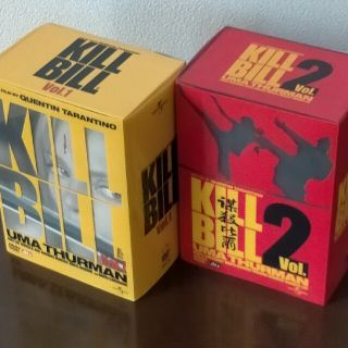 キル・ビル Vol.1&Vol.2 プレミアムBOX 2個セット DVDなし(外国映画)