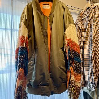 ディスカバード(DISCOVERED)の17aw DISCOVERED×MEZLAD PSYZYE MA-1(ブルゾン)