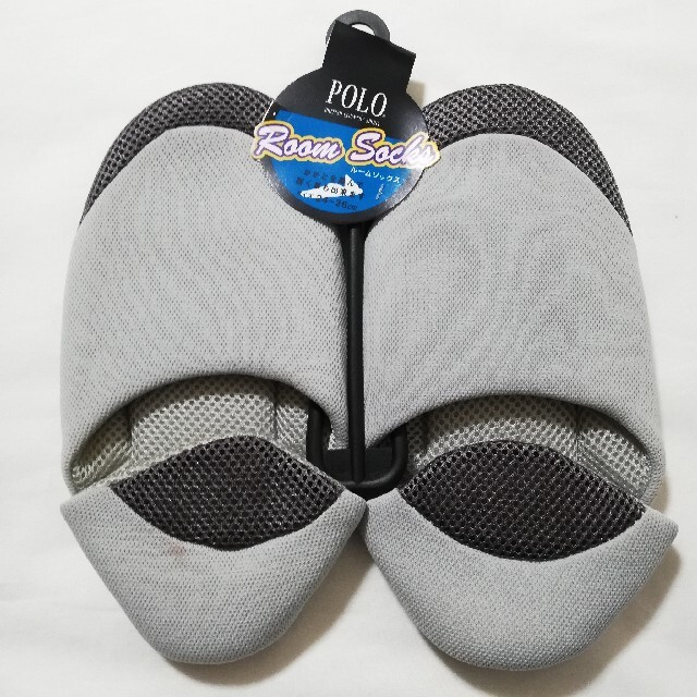 GUNZE(グンゼ)のグンゼ POLO ルームソックス 靴下 スリッパ B1 メンズのレッグウェア(ソックス)の商品写真