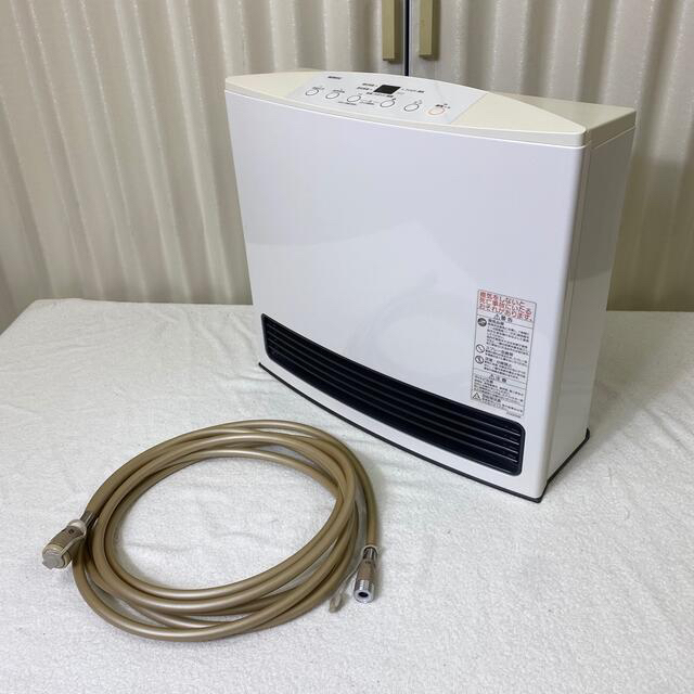 ノーリツ　ガスファンヒーター　GFH-4004S-W5 ガスケーブル5m付