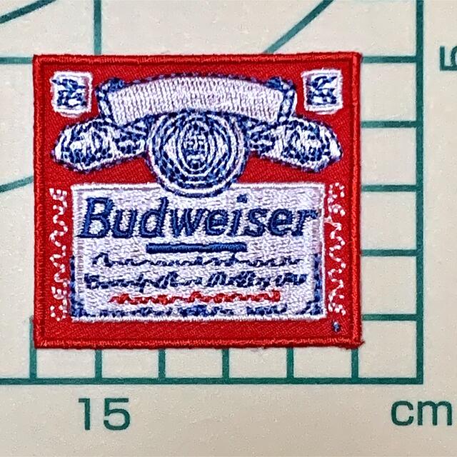 ワッペン バドワイザー Budweiser 刺繍 レア その他のその他(その他)の商品写真