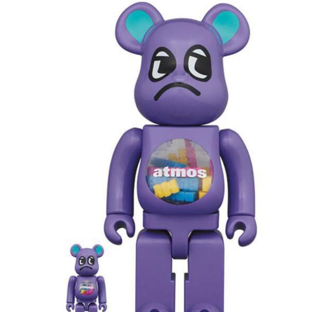 純正・新品 BE@RBRICK atmos BADMOOD 400% 100%