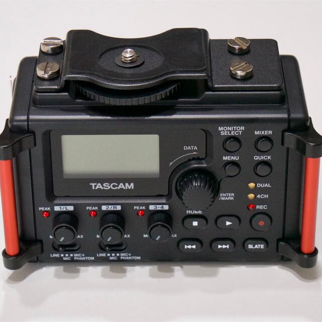 TASCAM リニアPCMレコーダーデジタル一眼レフカメラ用DR-60DMKII
