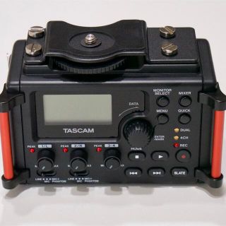 TASCAM リニアPCMレコーダーデジタル一眼レフカメラ用DR-60DMKII(ビデオカメラ)