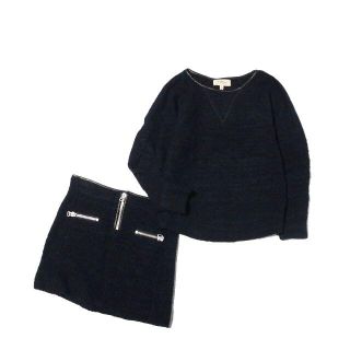 イザベルマラン(Isabel Marant)の イザベルマラン エトワール もこもこニット ボーダー カジュアルセットアップ(ニット/セーター)