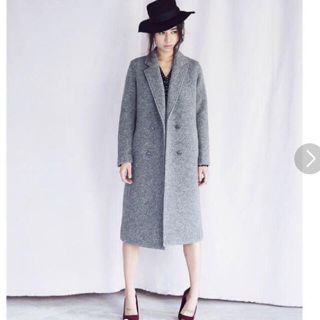 マウジー(moussy)のmoussy マウジー  ダブルフェイス　ウール チェスターコート ロングコート(チェスターコート)