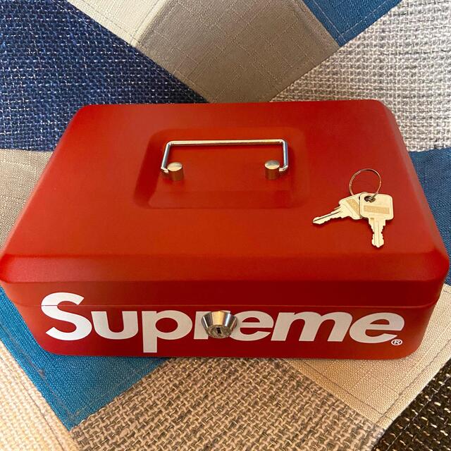 supreme 17AW Lock Box led 金庫 工具入れ 赤 1