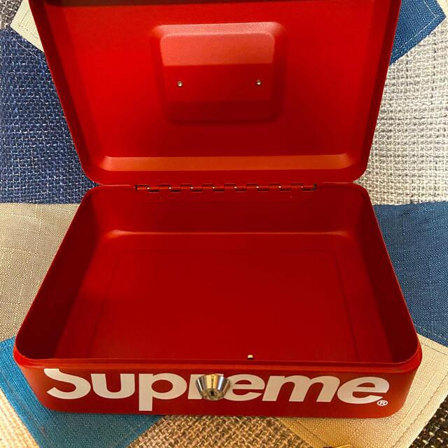 supreme 17AW Lock Box led 金庫 工具入れ 赤 2