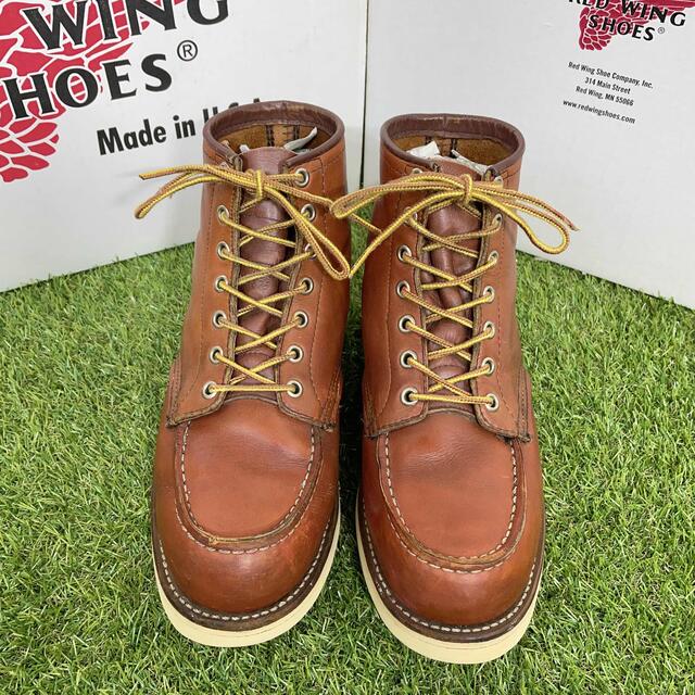 REDWING(レッドウィング)の【安心品質0578】箱付　旧タグ875レッドウイングUS7送料無料ブーツ廃盤 メンズの靴/シューズ(ブーツ)の商品写真