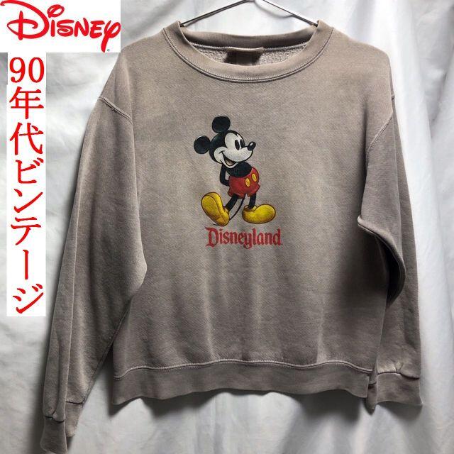 90s XL disney ミッキー アドベンチャー vtg スウェット