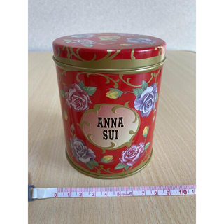 アナスイ(ANNA SUI)のANNA SUI 赤缶　限定　缶(小物入れ)