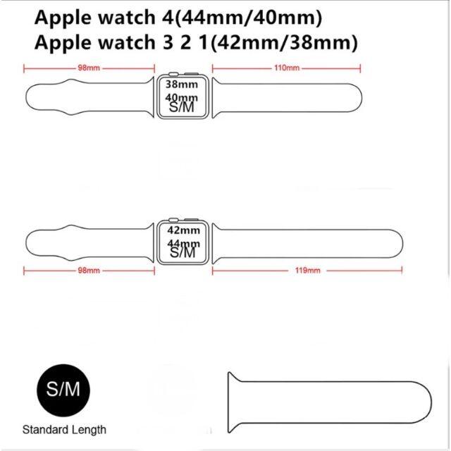 アップルウォッチ シリコンバンド オレンジ Apple Watch 38 40 スマホ/家電/カメラのスマホ/家電/カメラ その他(その他)の商品写真