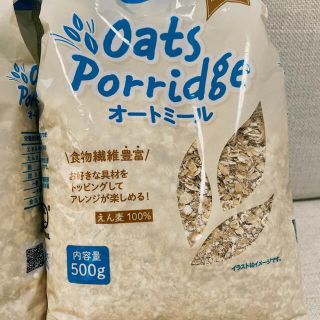 コストコ(コストコ)のオートミール　えん麦　500g×1袋(料理/グルメ)