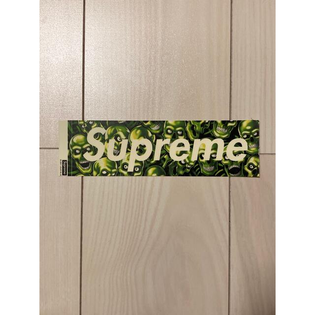 Supreme(シュプリーム)の状態良好) supreme skull box logo ステッカー メンズのファッション小物(その他)の商品写真