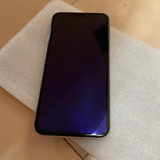 アイフォーン(iPhone)の美品　iPhone 11 pro 64GB シルバー SIMフリー (スマートフォン本体)