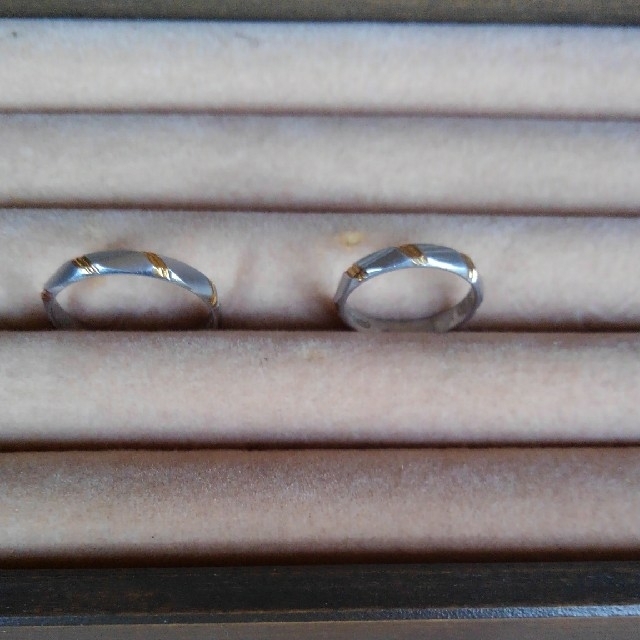 プラチナ18金結婚指輪(中古) リング(指輪)