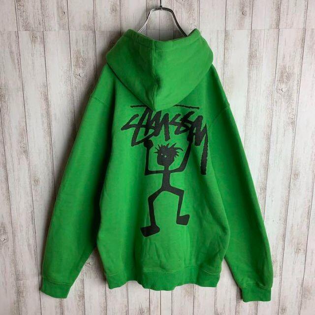 正規店新作 STUSSY - STUSSY ステューシー シャドーマン パーカー