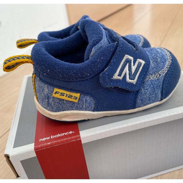 New Balance(ニューバランス)のニューバランス　スニーカー　サイズ12.5cm ファーストシューズ キッズ/ベビー/マタニティのベビー靴/シューズ(~14cm)(スニーカー)の商品写真