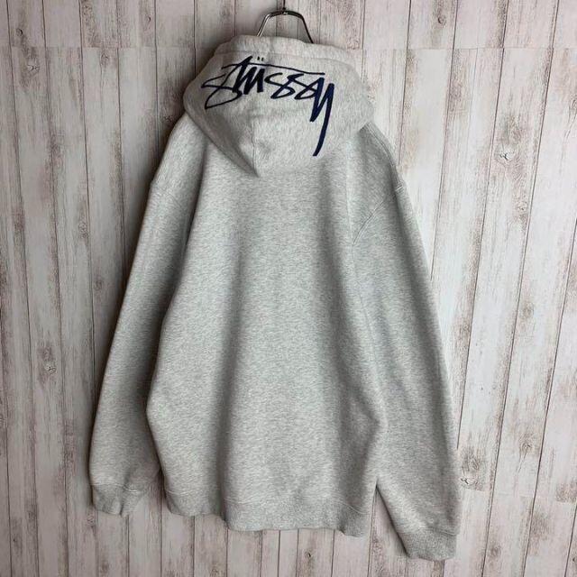 【新品未使用】STUSSY ステューシー zipパーカー 裏起毛 XL