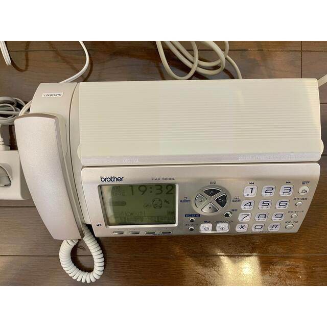 brother(ブラザー)の電話機 ファックス　FAX-380DL スマホ/家電/カメラの生活家電(その他)の商品写真