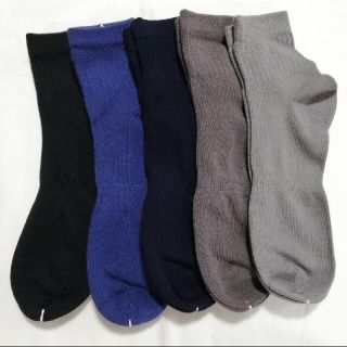 5足セット ショートソックス 靴下 28～30㎝ メンズ 大きいサイズ B(ソックス)