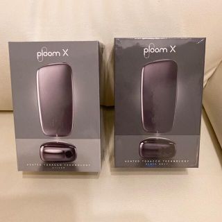 プルームテック(PloomTECH)の新品未開封　プルームX  スターターキット　2色　ploom X(タバコグッズ)