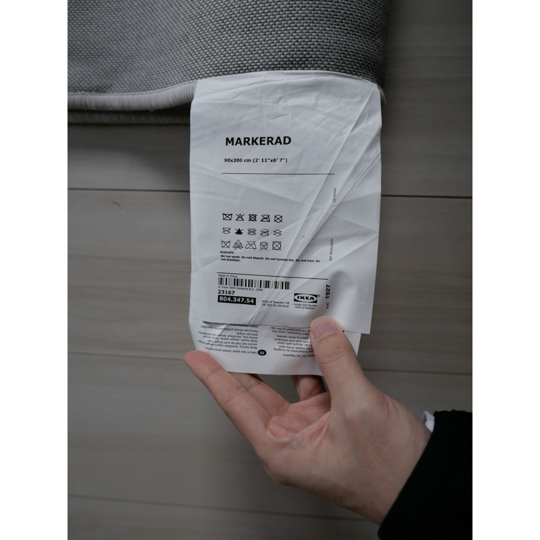 IKEA - IKEA Virgil Abloh MARKERAD レシートラグの通販 by s IKEA - IKEA Virgil Abloh MARKERAD レシートラグの通販 by s