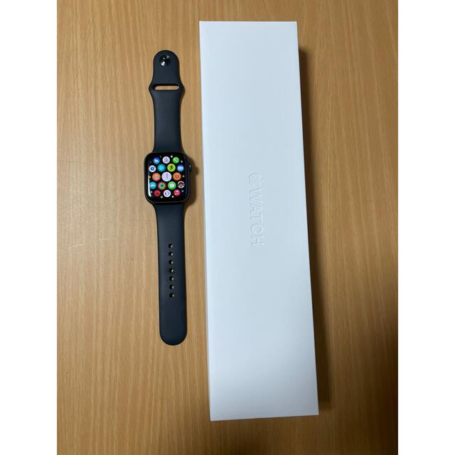 Apple Watch(アップルウォッチ)のApple Watch series6 44mm gps 100パーセント メンズの時計(腕時計(デジタル))の商品写真