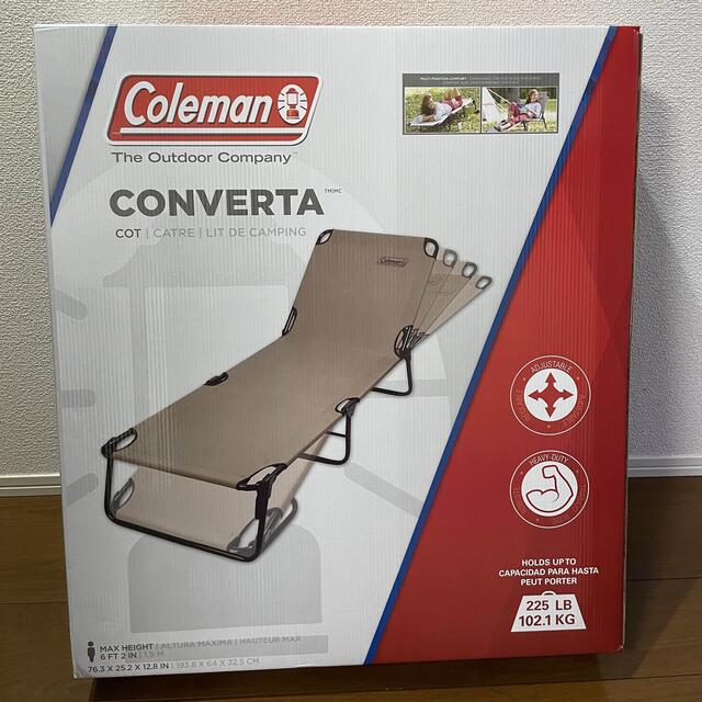 【新品未開封】コールマン　コンバータコット　Coleman ブラウン