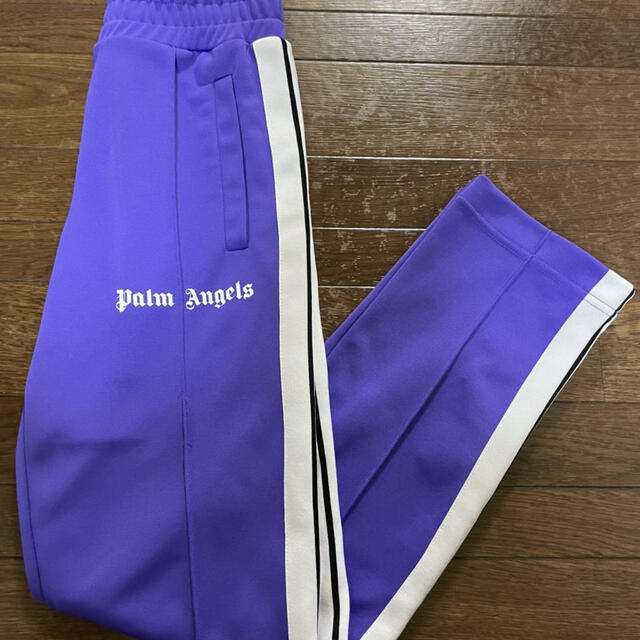 Palm angels 紫 トラックパンツ elc.or.jp