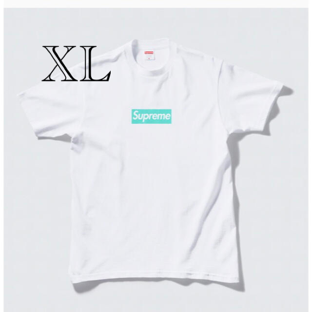 XL新品！Supreme×tiffany & co. box logo tee