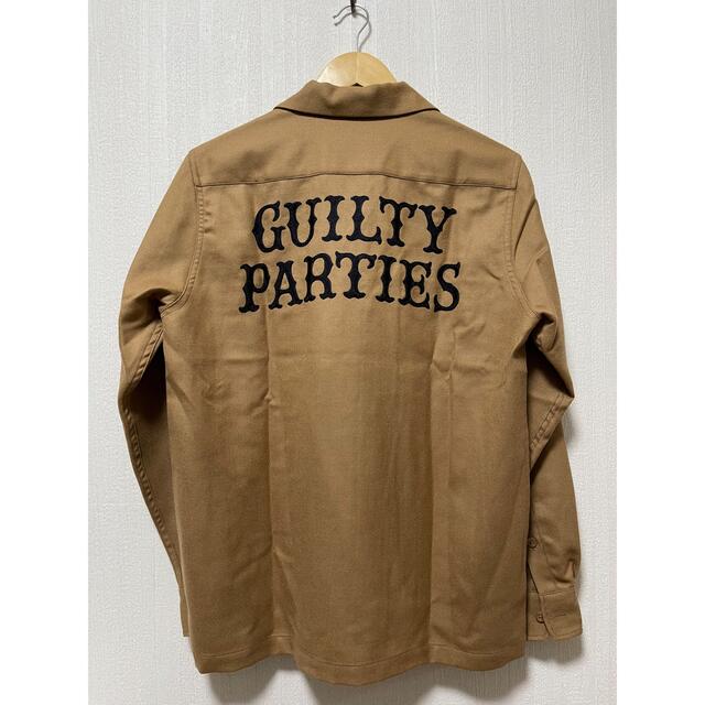 ワコマリア GUILTY PARTIES ロゴ刺繍シャツジャケット M - husnususlu.com