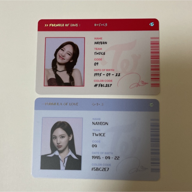 twice Fancy scientist ID