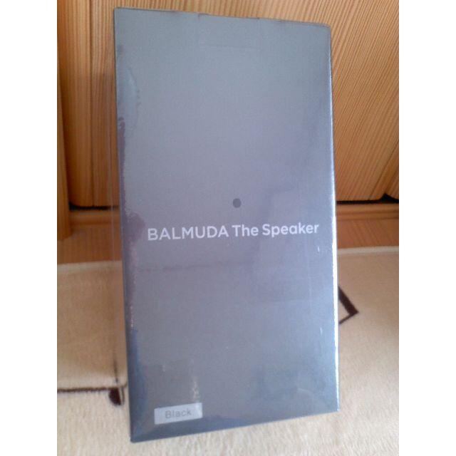 【新品未開封】BALMUDA バルミューダ ワイヤレススピーカー　M01A-BK