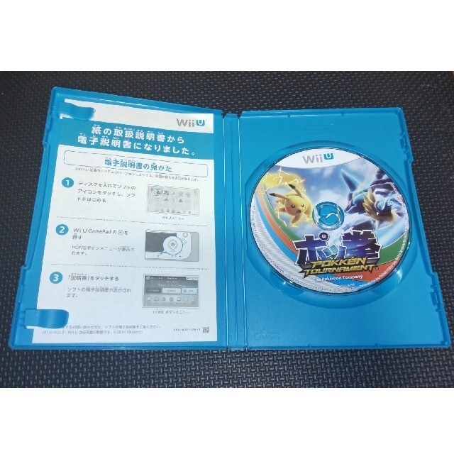 Wii U ポッ拳 POKKÉN TOURNAMENT エンタメ/ホビーのゲームソフト/ゲーム機本体(家庭用ゲームソフト)の商品写真