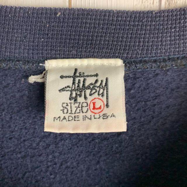 レア　希少　入手困難　90s stussy 紺タグ　MADE IN USA