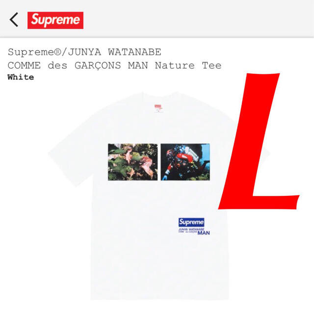 新品Supreme junya watanabe Tシャツ　L 2021AW